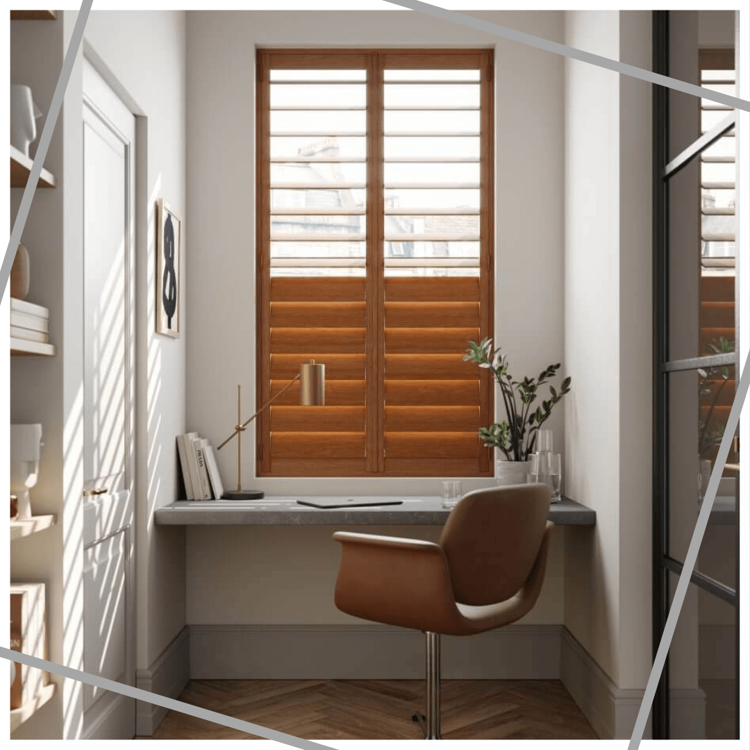 Wooden Shutters for office