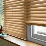 Faux Wood Venetian Blinds in Mansfield