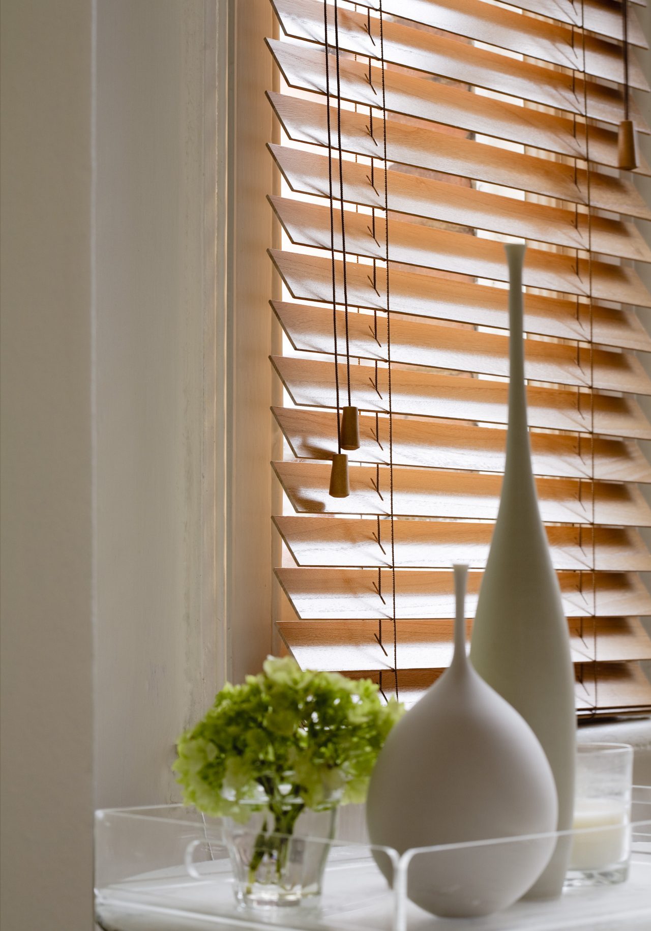 Tuscan Oak Venetian blinds in Warsop