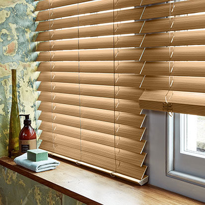 Wooden Venetian blinds